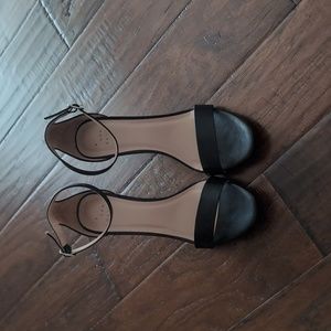 A new day black heels